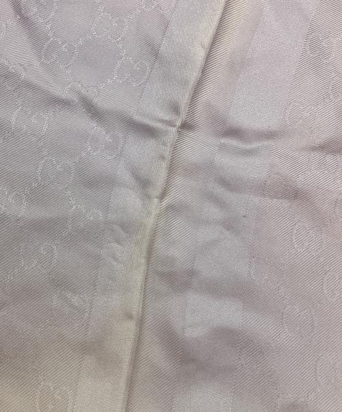 GUCCI（グッチ）GUCCI (グッチ) シルクスカーフ ピンクの古着・服飾アイテム