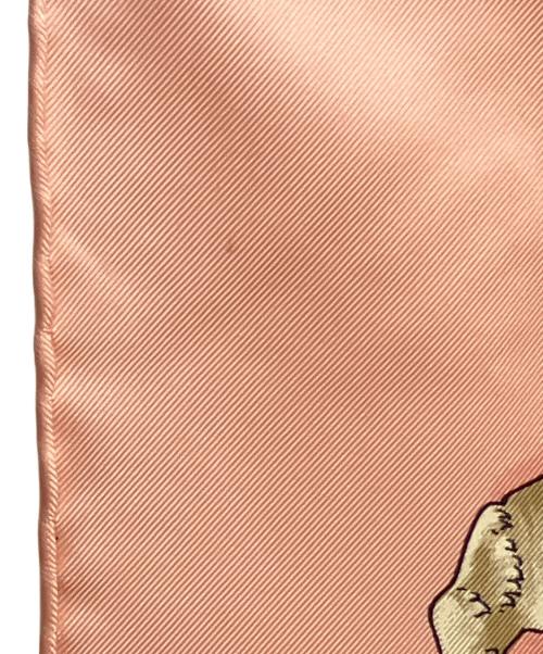 HERMES（エルメス）HERMES (エルメス) CANNES&POMMEAUX ピンクの古着・服飾アイテム