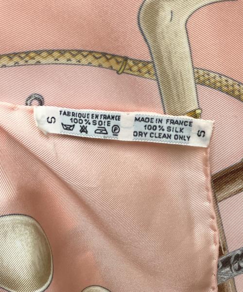 HERMES（エルメス）HERMES (エルメス) CANNES&POMMEAUX ピンクの古着・服飾アイテム