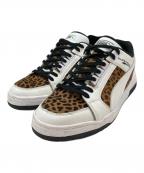 PUMAプーマ）の古着「Slipstream Low Beast MIJ」｜ホワイト×ブラウン