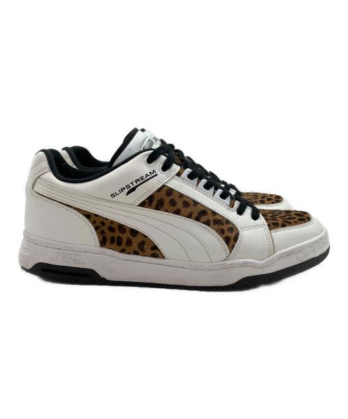 PUMA（プーマ）PUMA (プーマ) Slipstream Low Beast MIJ ホワイト×ブラウン サイズ:SIZE 27.5cmの古着・服飾アイテム