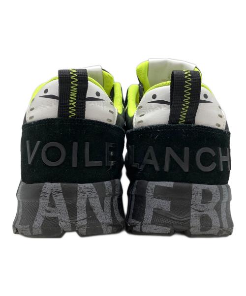 VOILE BLANCHE（ボイルブランシェ）VOILE BLANCHE (ボイルブランシェ) ローカットスニーカー ブラック×グリーン サイズ:SIZE 26cmの古着・服飾アイテム
