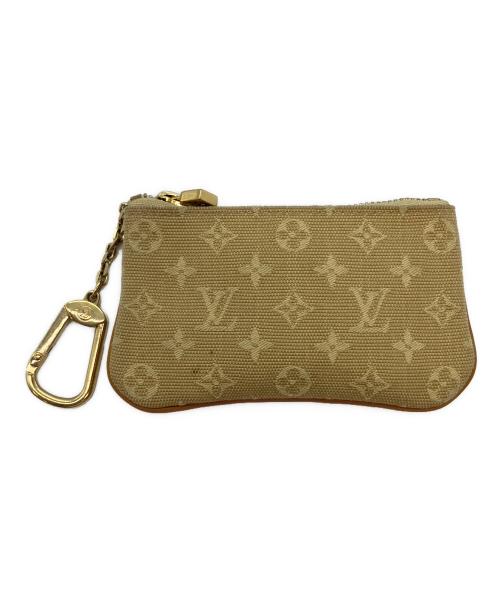 LOUIS VUITTON（ルイ ヴィトン）LOUIS VUITTON (ルイ ヴィトン) モノグラム・ミニ ポシェットクレ コインケース イエローの古着・服飾アイテム