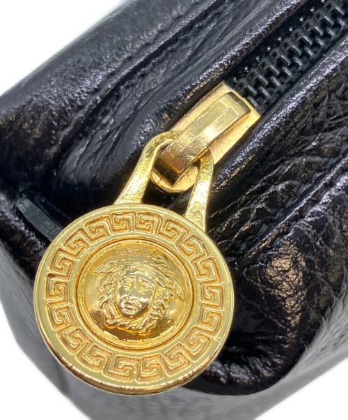 GIANNI VERSACE（ジャンニ・ヴェルサーチ）GIANNI VERSACE (ジャンニ・ヴェルサーチ) ポーチ ブラックの古着・服飾アイテム