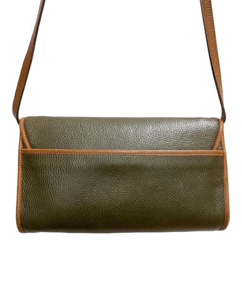 CELINE（セリーヌ）CELINE (セリーヌ) 2WAYショルダーバッグ グリーン×ブラウンの古着・服飾アイテム