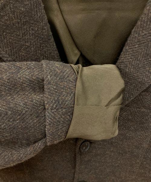 RALPH LAUREN（ラルフローレン）RALPH LAUREN (ラルフローレン) ウールジャケット グリーン×ブラウン サイズ:7号の古着・服飾アイテム