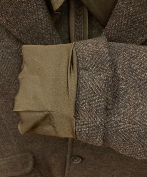 RALPH LAUREN（ラルフローレン）RALPH LAUREN (ラルフローレン) ウールジャケット グリーン×ブラウン サイズ:7号の古着・服飾アイテム