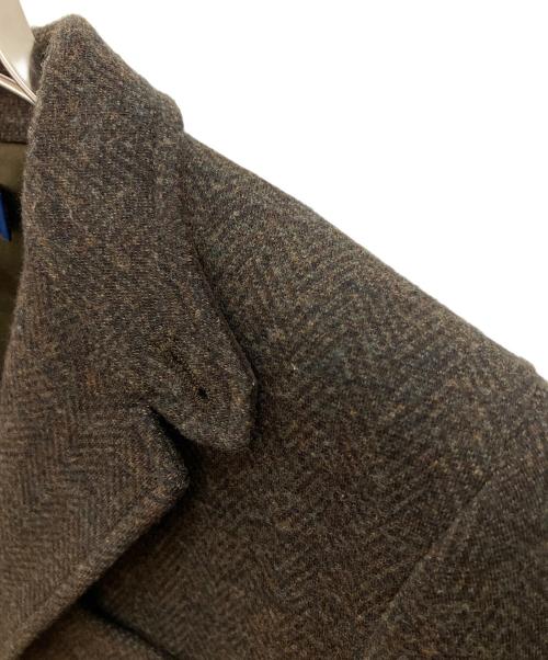 RALPH LAUREN（ラルフローレン）RALPH LAUREN (ラルフローレン) ウールジャケット グリーン×ブラウン サイズ:7号の古着・服飾アイテム