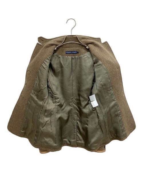 POLO RALPH LAUREN（ポロ・ラルフローレン）POLO RALPH LAUREN (ポロ・ラルフローレン) ウールジャケット ブラウン サイズ:SIZE 0の古着・服飾アイテム