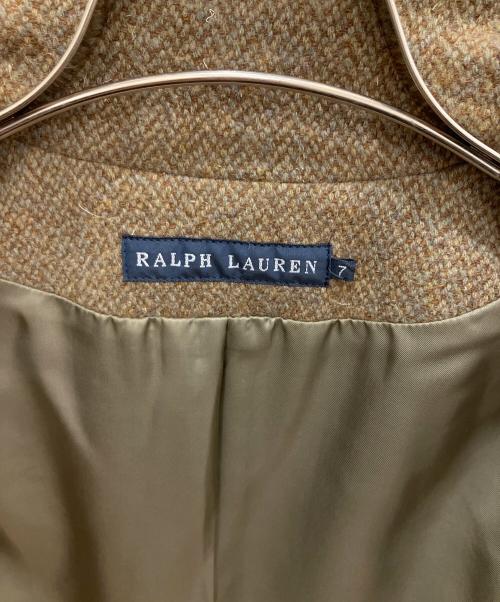 POLO RALPH LAUREN（ポロ・ラルフローレン）POLO RALPH LAUREN (ポロ・ラルフローレン) ウールジャケット ブラウン サイズ:SIZE 0の古着・服飾アイテム