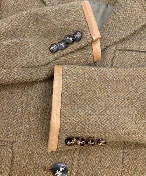 POLO RALPH LAUREN（ポロ・ラルフローレン）POLO RALPH LAUREN (ポロ・ラルフローレン) ウールジャケット ブラウン サイズ:SIZE 0の古着・服飾アイテム
