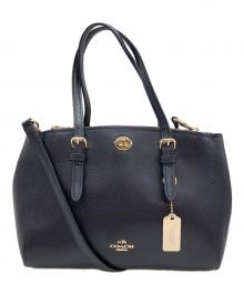 COACH（コーチ）の古着「2WAYバッグ」｜ネイビー