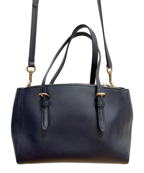 COACH（コーチ）COACH (コーチ) 2WAYバッグ ネイビーの古着・服飾アイテム