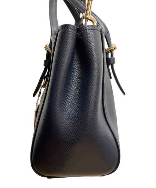 COACH（コーチ）COACH (コーチ) 2WAYバッグ ネイビーの古着・服飾アイテム