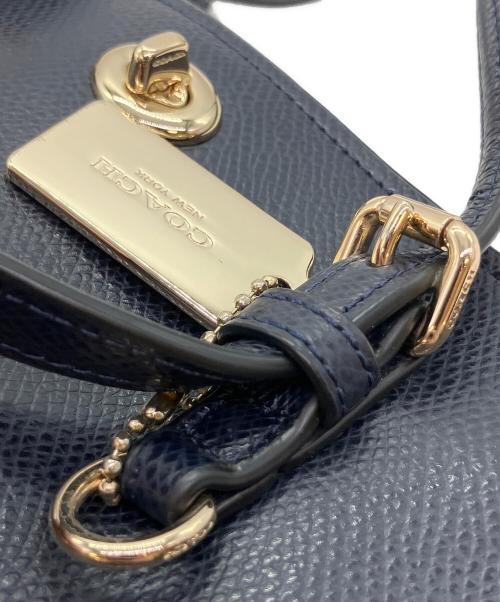 COACH（コーチ）COACH (コーチ) 2WAYバッグ ネイビーの古着・服飾アイテム