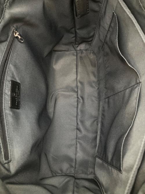 blue sincere（ブルーシンシア）blue sincere (ブルーシンシア) レザートートバッグ ブラックの古着・服飾アイテム