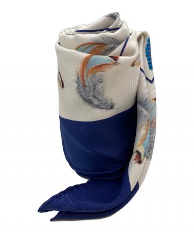 中古・古着通販】HERMES (エルメス) カレ90 PLUMES par Henri de