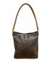 LOUIS VUITTON (ルイ ヴィトン) モノグラム　ルーピングGM ショルダーバッグ ブラウン：38000円