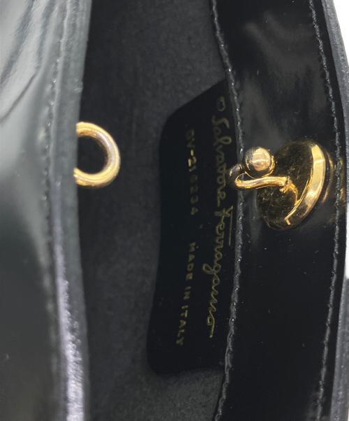 Salvatore Ferragamo（サルヴァトーレ フェラガモ）Salvatore Ferragamo (サルヴァトーレ フェラガモ) トートバッグ ブラックの古着・服飾アイテム