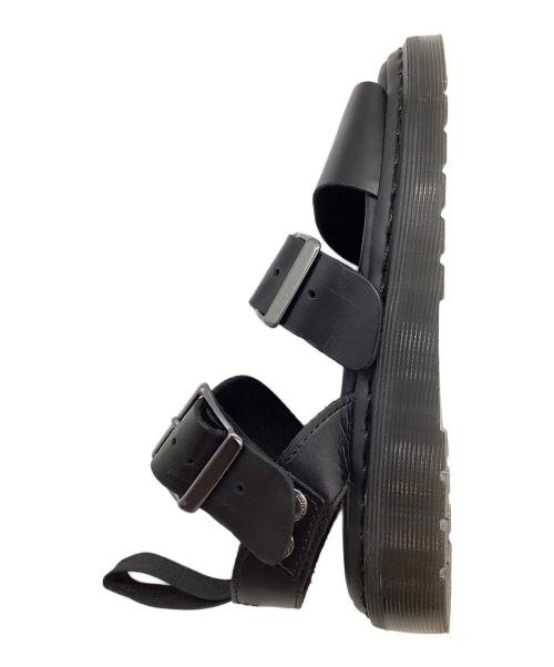 Dr.Martens（ドクターマーチン）Dr.Martens (ドクターマーチン) GRYPHON アンクルストラップサンダル ブラック サイズ:SIZE 22cmの古着・服飾アイテム