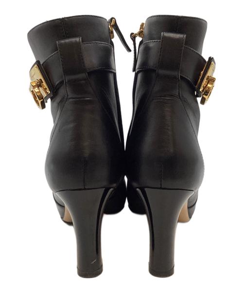 Salvatore Ferragamo（サルヴァトーレ フェラガモ）Salvatore Ferragamo (サルヴァトーレ フェラガモ) ショートブーツ ブラック サイズ:SIZE 22.5cmの古着・服飾アイテム