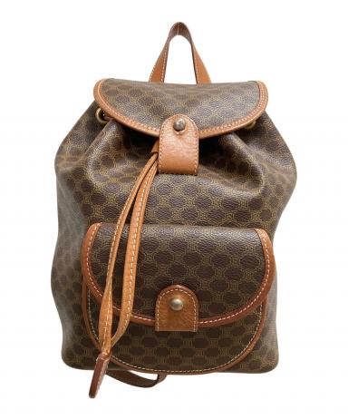 中古・古着通販】CELINE (セリーヌ) マカダム リュック ブラウン