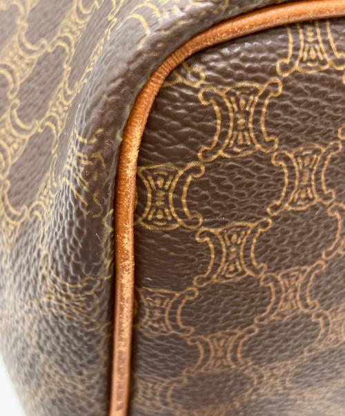 CELINE（セリーヌ）CELINE (セリーヌ) マカダム　リュック ブラウンの古着・服飾アイテム