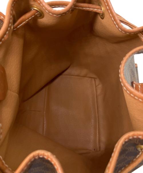 CELINE（セリーヌ）CELINE (セリーヌ) マカダム　リュック ブラウンの古着・服飾アイテム