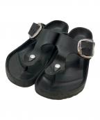 BIRKENSTOCK×UNITED ARROWSビルケンシュトック×ユナイテッドアローズ）の古着「Gizeh ビックバックル サンダル」｜ブラック