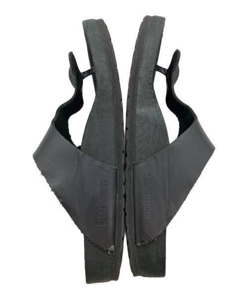 BIRKENSTOCK（ビルケンシュトック）BIRKENSTOCK (ビルケンシュトック) UNITED ARROWS (ユナイテッドアローズ) Gizeh ビックバックル サンダル ブラック サイズ:SIZE 26.5cmの古着・服飾アイテム