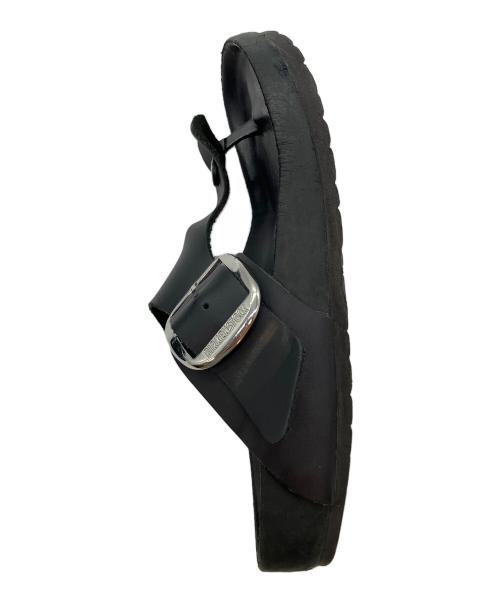 BIRKENSTOCK（ビルケンシュトック）BIRKENSTOCK (ビルケンシュトック) UNITED ARROWS (ユナイテッドアローズ) Gizeh ビックバックル サンダル ブラック サイズ:SIZE 26.5cmの古着・服飾アイテム