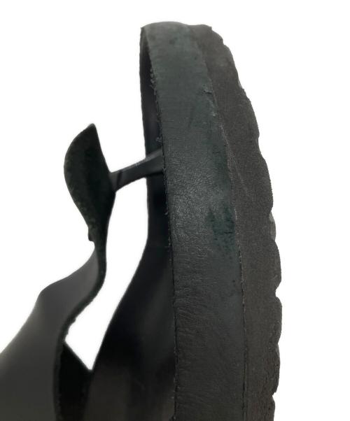 BIRKENSTOCK（ビルケンシュトック）BIRKENSTOCK (ビルケンシュトック) UNITED ARROWS (ユナイテッドアローズ) Gizeh ビックバックル サンダル ブラック サイズ:SIZE 26.5cmの古着・服飾アイテム