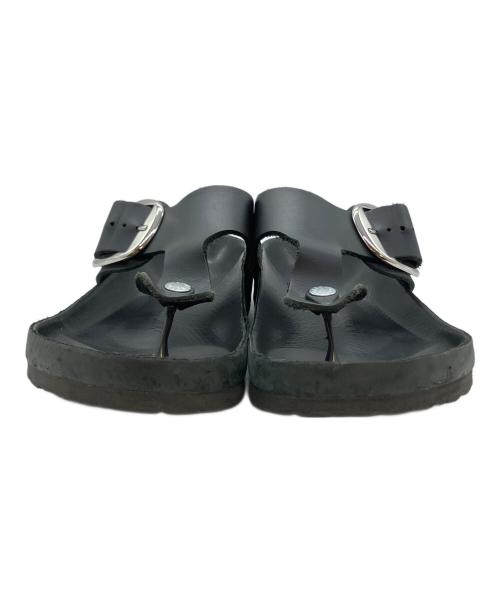 BIRKENSTOCK（ビルケンシュトック）BIRKENSTOCK (ビルケンシュトック) UNITED ARROWS (ユナイテッドアローズ) Gizeh ビックバックル サンダル ブラック サイズ:SIZE 26.5cmの古着・服飾アイテム