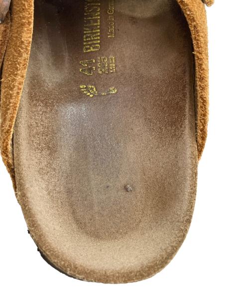 BIRKENSTOCK（ビルケンシュトック）BIRKENSTOCK (ビルケンシュトック) スウェードサンダル ブラウン サイズ:SIZE 26.5cmの古着・服飾アイテム