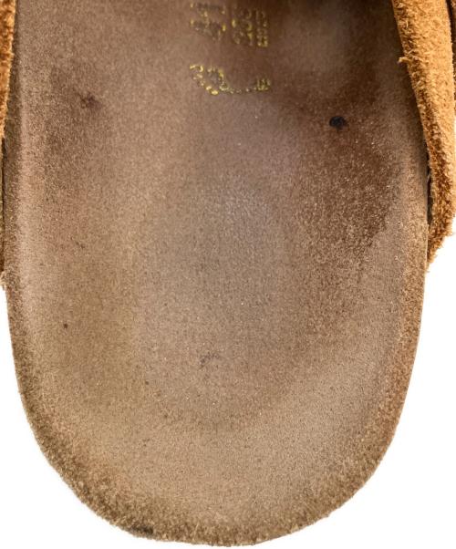 BIRKENSTOCK（ビルケンシュトック）BIRKENSTOCK (ビルケンシュトック) スウェードサンダル ブラウン サイズ:SIZE 26.5cmの古着・服飾アイテム