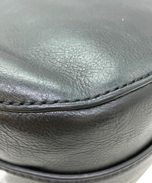 LAUREN RALPH LAUREN（ローレン ラルフ ローレン）LAUREN RALPH LAUREN (ローレン ラルフ ローレン) ショルダーバッグ ブラック×シルバーの古着・服飾アイテム