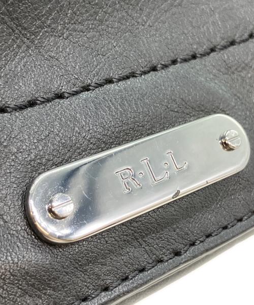 LAUREN RALPH LAUREN（ローレン ラルフ ローレン）LAUREN RALPH LAUREN (ローレン ラルフ ローレン) ショルダーバッグ ブラック×シルバーの古着・服飾アイテム
