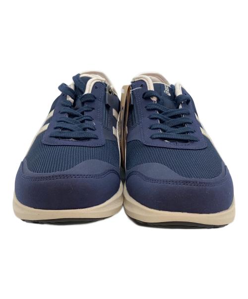 asics（アシックス）asics (アシックス) HADASHIWALKER M056 ウォーキングシューズ ネイビー サイズ:SIZE 26.5cm 未使用品の古着・服飾アイテム