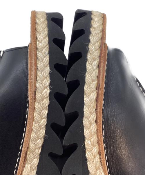 Y's（ワイズ）Y's (ワイズ) LEATHER SANDALS サンダル ブラック×ブラウン サイズ:不明の古着・服飾アイテム