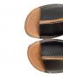 Y's (ワイズ) LEATHER SANDALS サンダル ブラック×ブラウン サイズ:不明：8000円