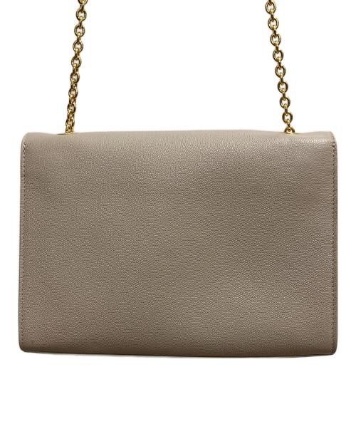 FURLA（フルラ）FURLA (フルラ) チェーンショルダーバッグ ピンクベージュの古着・服飾アイテム