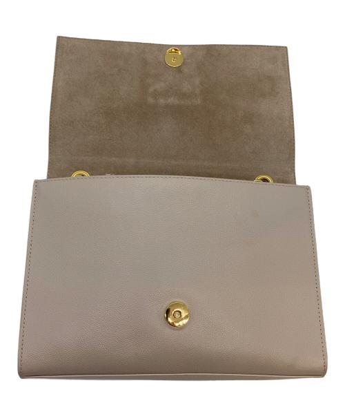 FURLA（フルラ）FURLA (フルラ) チェーンショルダーバッグ ピンクベージュの古着・服飾アイテム