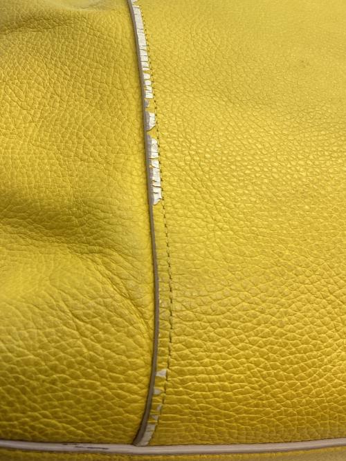 COACH（コーチ）COACH (コーチ) スカウト ホーボー　2WAYバッグ イエローの古着・服飾アイテム
