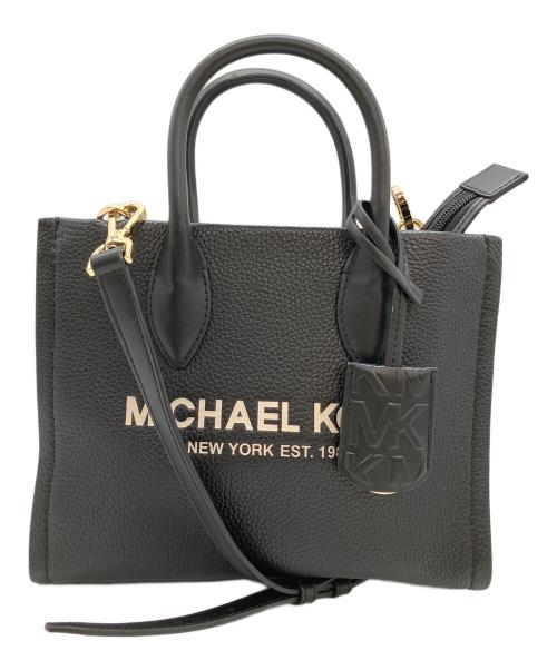 MICHAEL KORS（マイケルコース）MICHAEL KORS (マイケルコース) 2WAYバッグ ブラックの古着・服飾アイテム