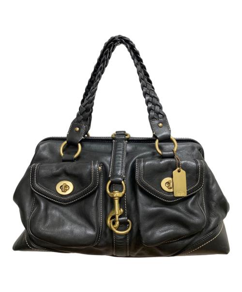 COACH（コーチ）COACH (コーチ) レガシー　ハンドバッグ ブラックの古着・服飾アイテム