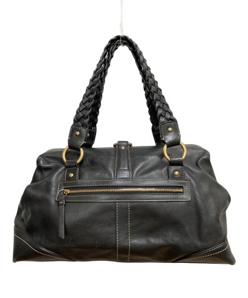 COACH（コーチ）COACH (コーチ) レガシー　ハンドバッグ ブラックの古着・服飾アイテム