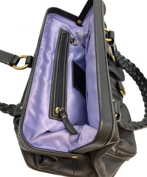COACH（コーチ）COACH (コーチ) レガシー　ハンドバッグ ブラックの古着・服飾アイテム