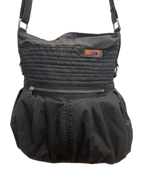 DIESEL（ディーゼル）DIESEL (ディーゼル) ショルダーバッグ ブラックの古着・服飾アイテム