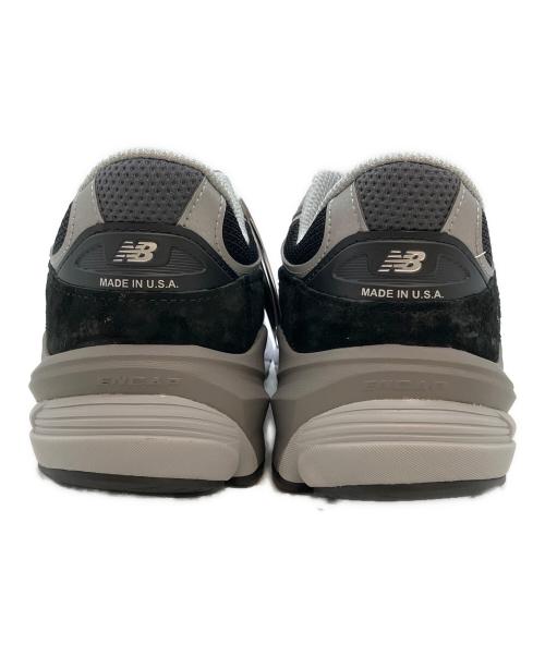 NEW BALANCE（ニューバランス）NEW BALANCE (ニューバランス) M990BK6 ローカットスニーカー ブラック×グレー サイズ:SIZE 26cm 未使用品の古着・服飾アイテム