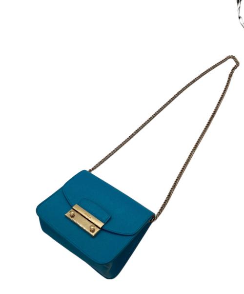 FURLA（フルラ）FURLA (フルラ) ショルダーバッグ スカイブルーの古着・服飾アイテム